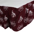 College Covers College Covers MSTDRQU Mississippi State Bulldogs Printed Dust Ruffle; Queen Size MSTDRQU